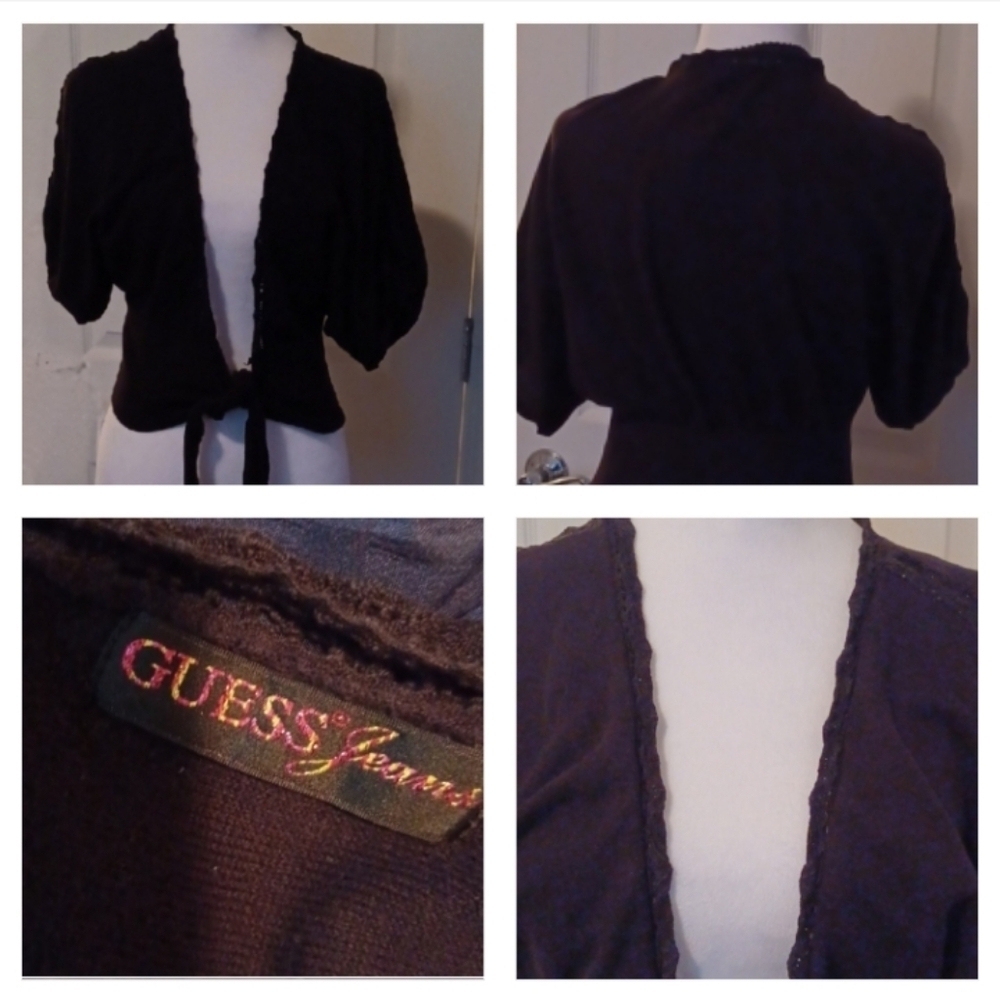 -- Elegant Guess Black Women's Sweater Size Small - Picture 3 of 8